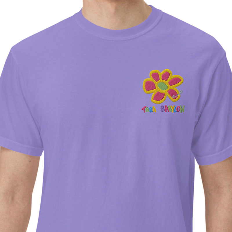 Floral Emboridered T-Shirt