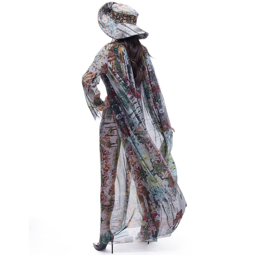 Curtain Mesh Dress