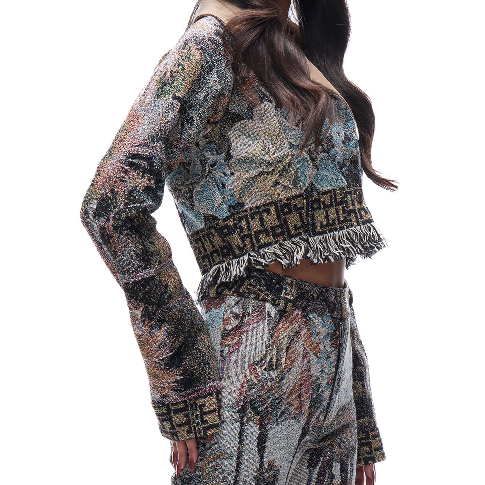 Tapestry Mini Blazer