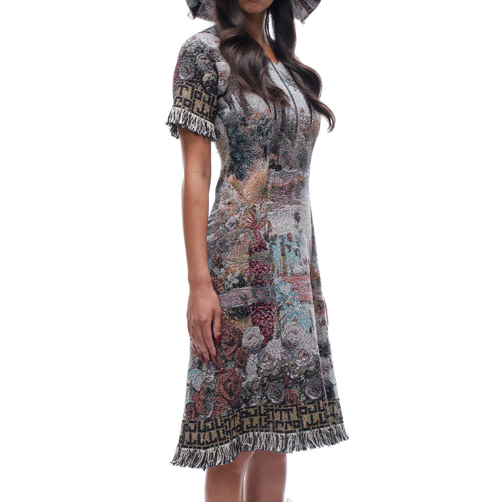 Midi Tapestry Dress