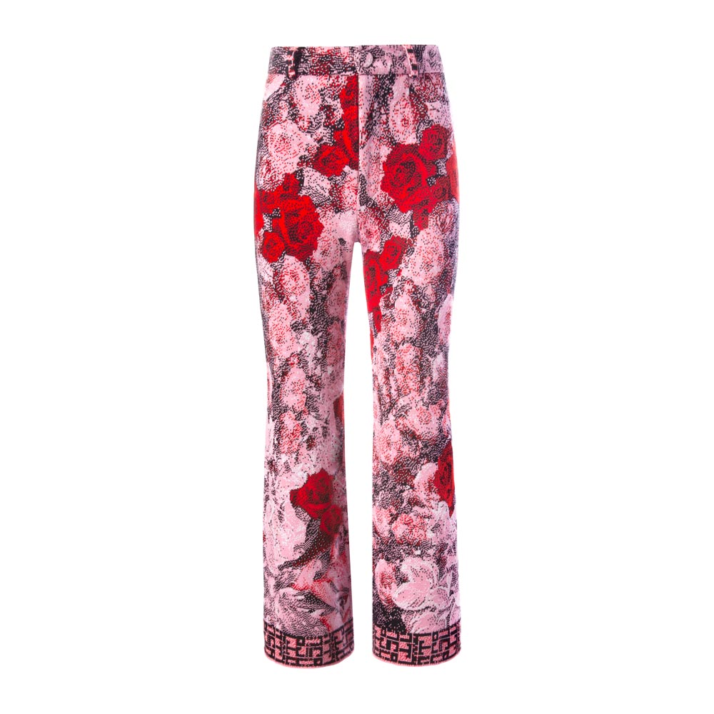 Womens Rose Flares