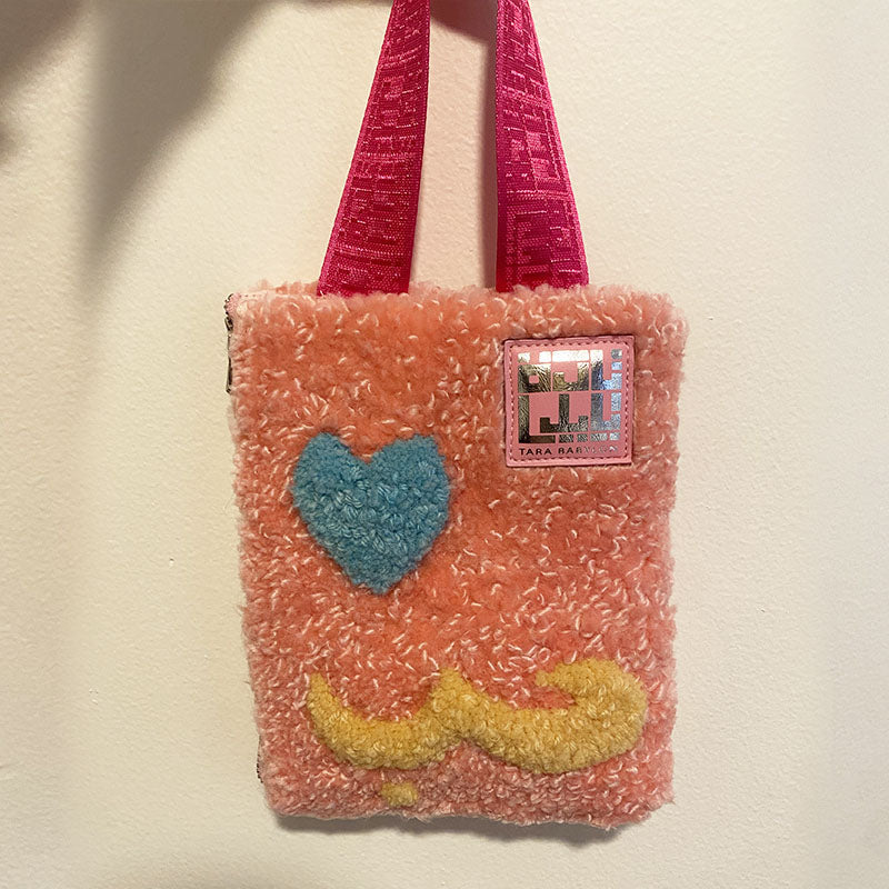 Pink Mini Tuft Bag